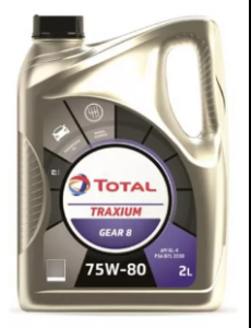 ACEITE DE TRANSMISION 75W80 2L TRAXIUM GEAR 8 TOTAL
